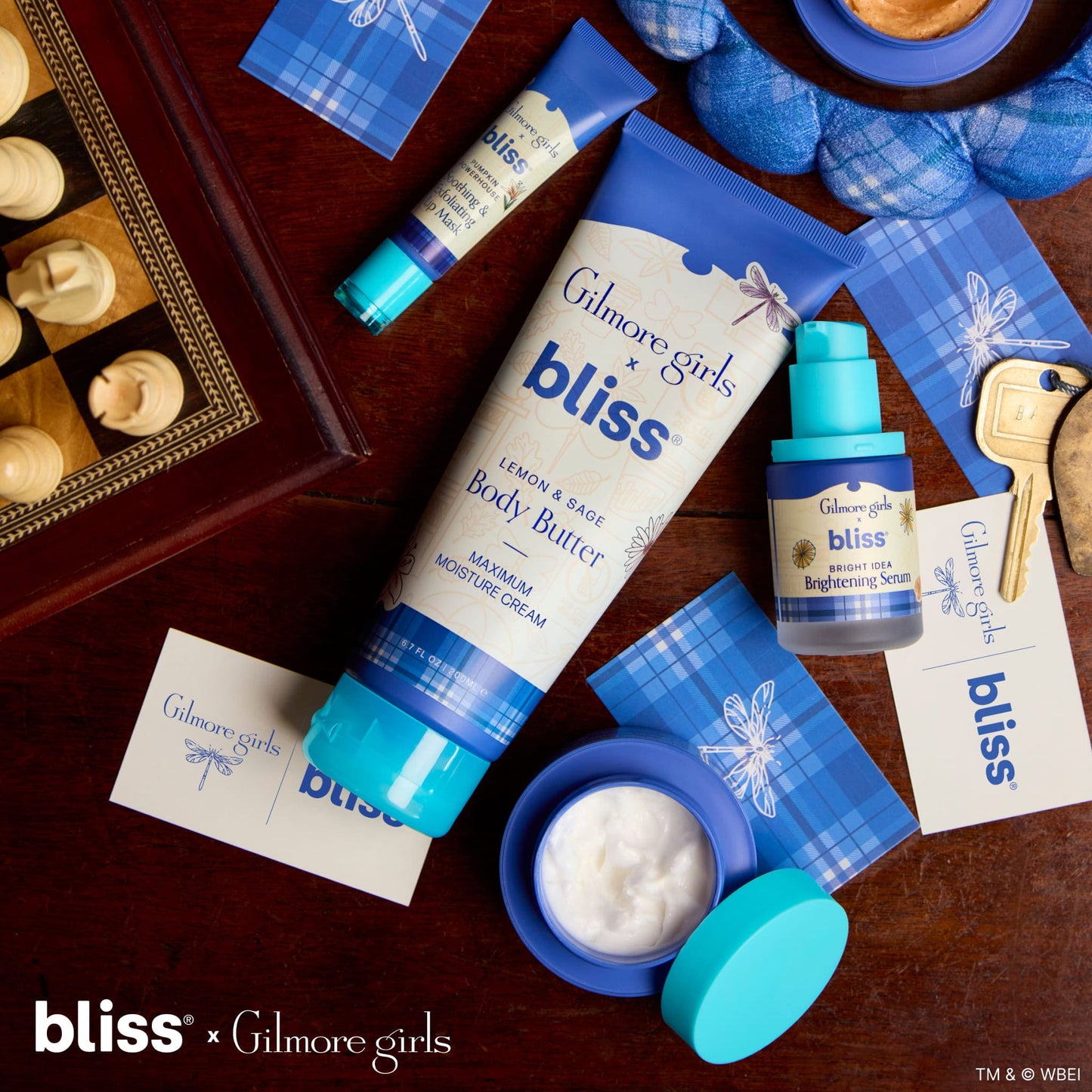 Gilmore Girls x Bliss Bright Idea Vitamin C Serum + Moisturizer Duo